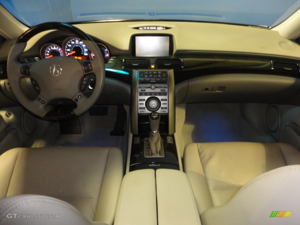 2009 RL 3.7 AWD Sedan - Silver Jade Metallic / Taupe photo #16