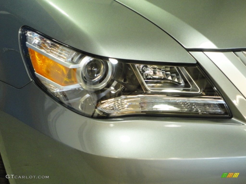 2009 RL 3.7 AWD Sedan - Silver Jade Metallic / Taupe photo #30