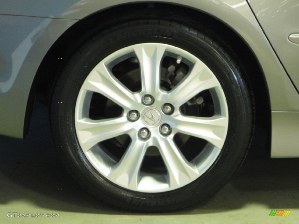 2009 RL 3.7 AWD Sedan - Silver Jade Metallic / Taupe photo #31