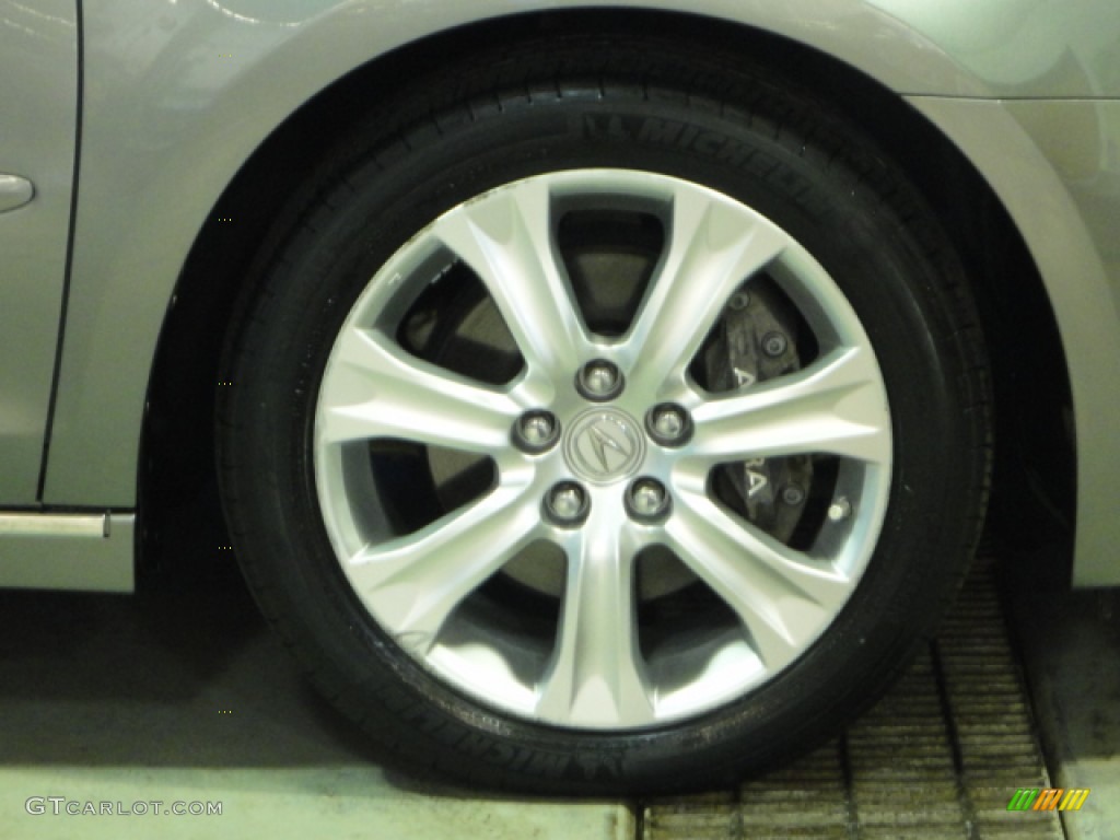 2009 RL 3.7 AWD Sedan - Silver Jade Metallic / Taupe photo #32