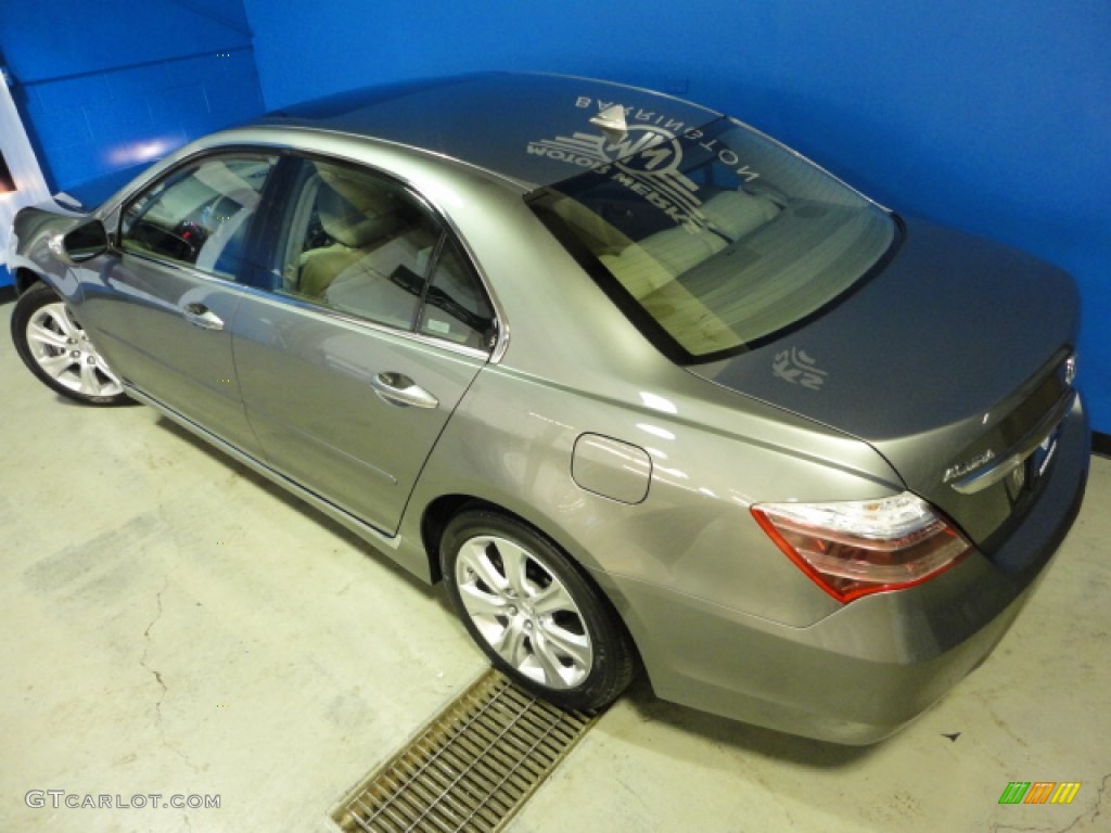 2009 RL 3.7 AWD Sedan - Silver Jade Metallic / Taupe photo #36