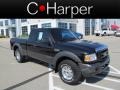 Black 2007 Ford Ranger FX4 SuperCab 4x4