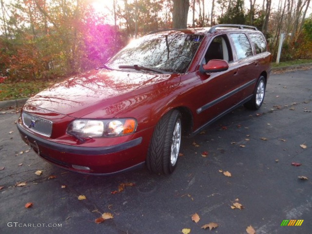 2001 V70 T5 - Venetian Red / Graphite photo #3