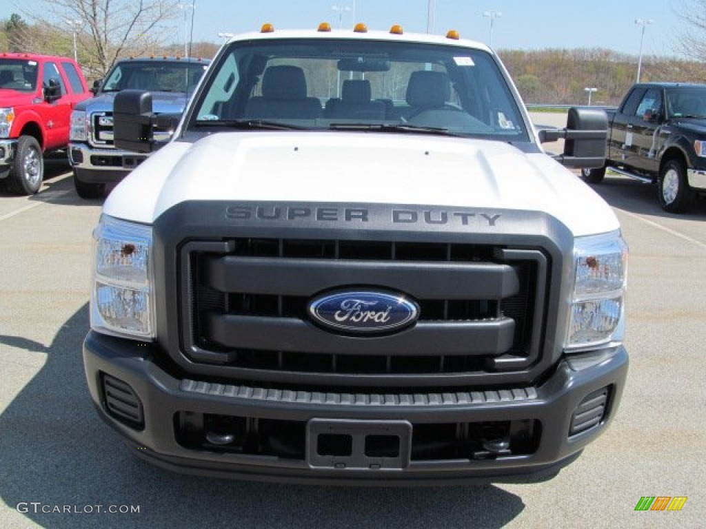 2012 F350 Super Duty XL SuperCab - Oxford White / Steel photo #5