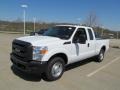 Oxford White - F350 Super Duty XL SuperCab Photo No. 7