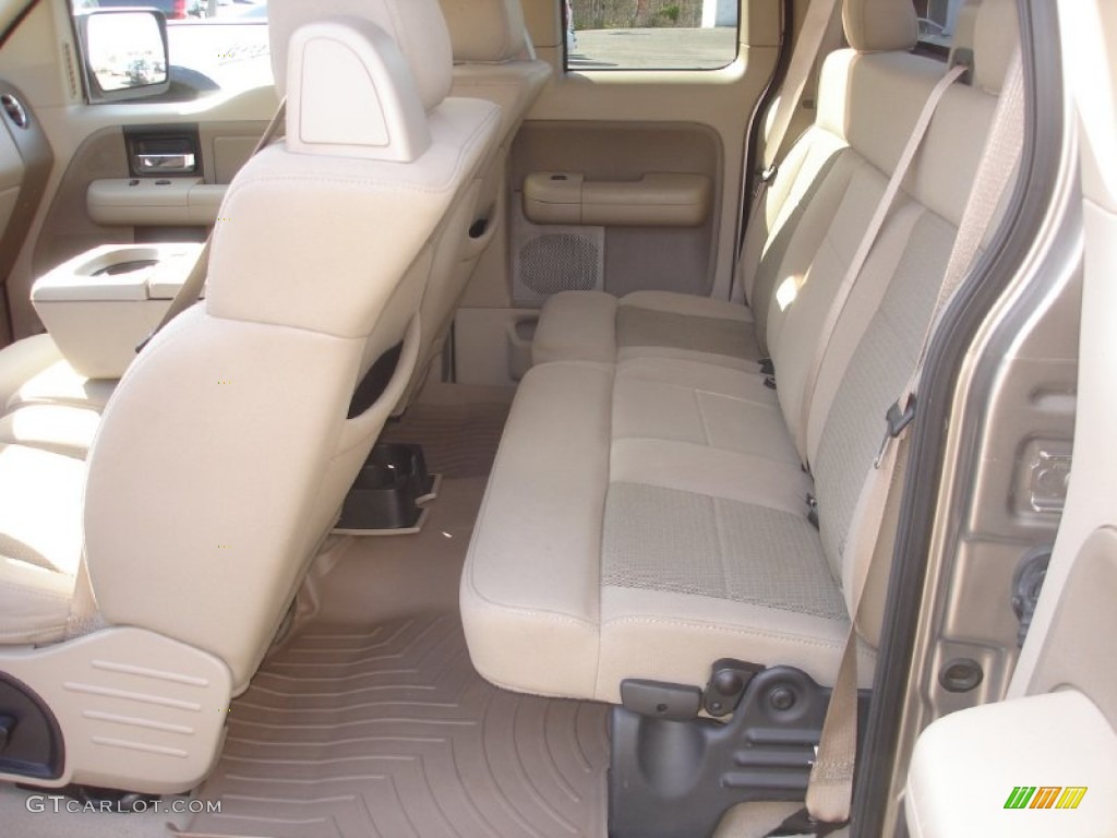 2006 F150 XLT SuperCab 4x4 - Arizona Beige Metallic / Tan photo #11