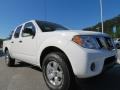 2012 Avalanche White Nissan Frontier SV Crew Cab  photo #8
