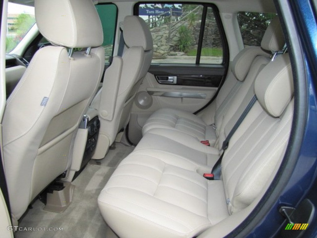 2011 Range Rover Sport Supercharged - Buckingham Blue Metallic / Almond/Nutmeg photo #4