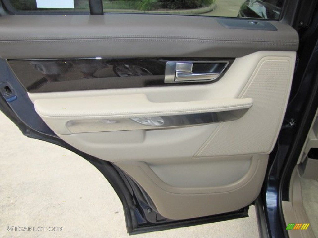 2011 Range Rover Sport Supercharged - Buckingham Blue Metallic / Almond/Nutmeg photo #47