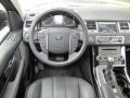 Ebony/Lunar Stitching 2010 Land Rover Range Rover Sport Supercharged Dashboard