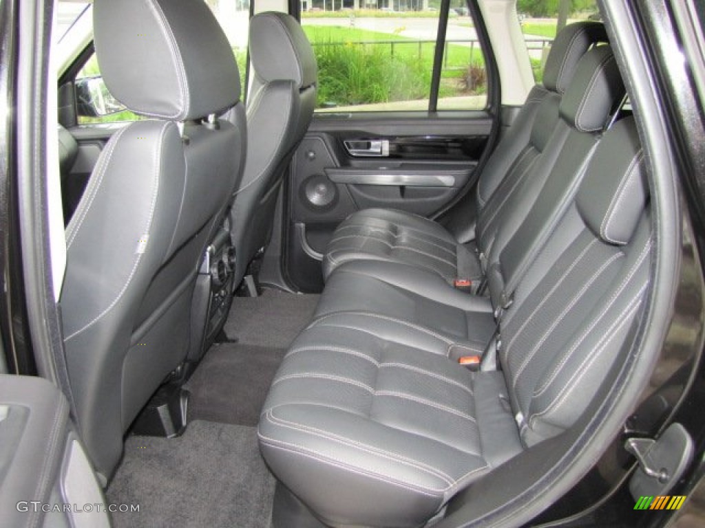 2010 Land Rover Range Rover Sport Supercharged Rear Seat Photo #63825652