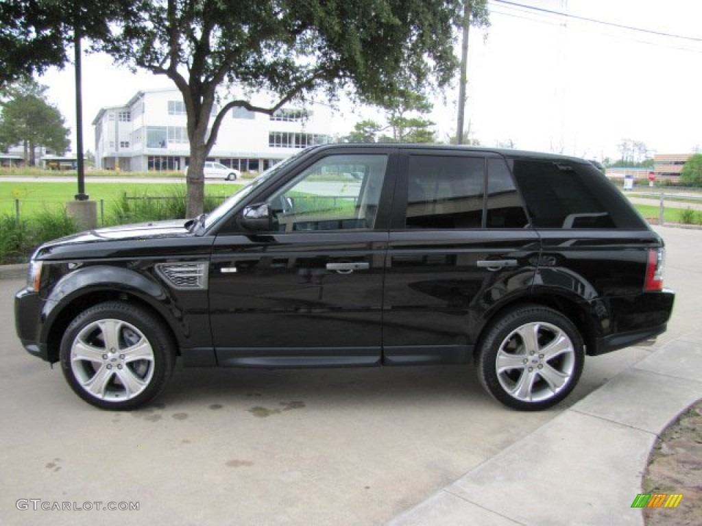 Santorini Black 2010 Land Rover Range Rover Sport Supercharged Exterior Photo #63825680