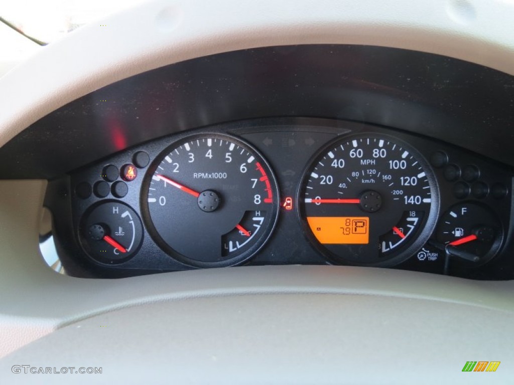 2012 Nissan Frontier SV Crew Cab Gauges Photo #63826647