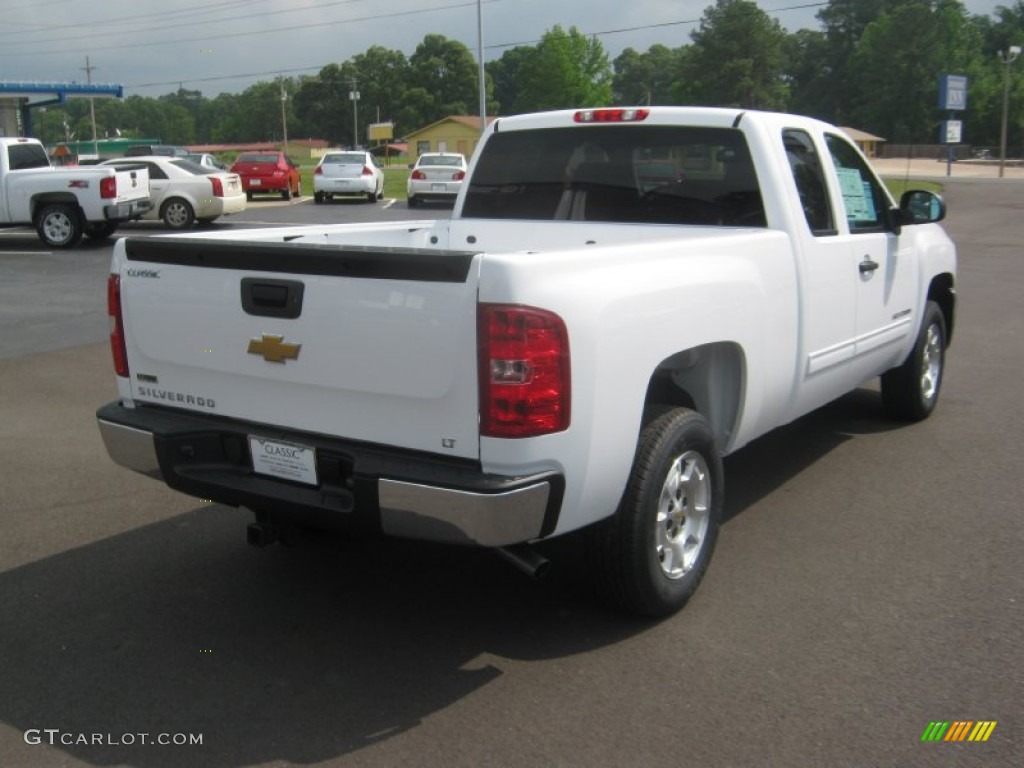 2012 Silverado 1500 LT Extended Cab - Summit White / Ebony photo #5