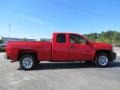 2008 Victory Red Chevrolet Silverado 1500 Work Truck Extended Cab  photo #7