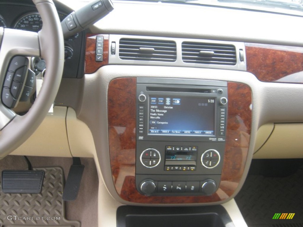 2012 Silverado 1500 LTZ Crew Cab 4x4 - Summit White / Light Cashmere/Dark Cashmere photo #9