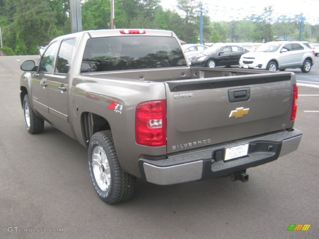 2012 Silverado 1500 LT Crew Cab 4x4 - Mocha Steel Metallic / Ebony photo #3