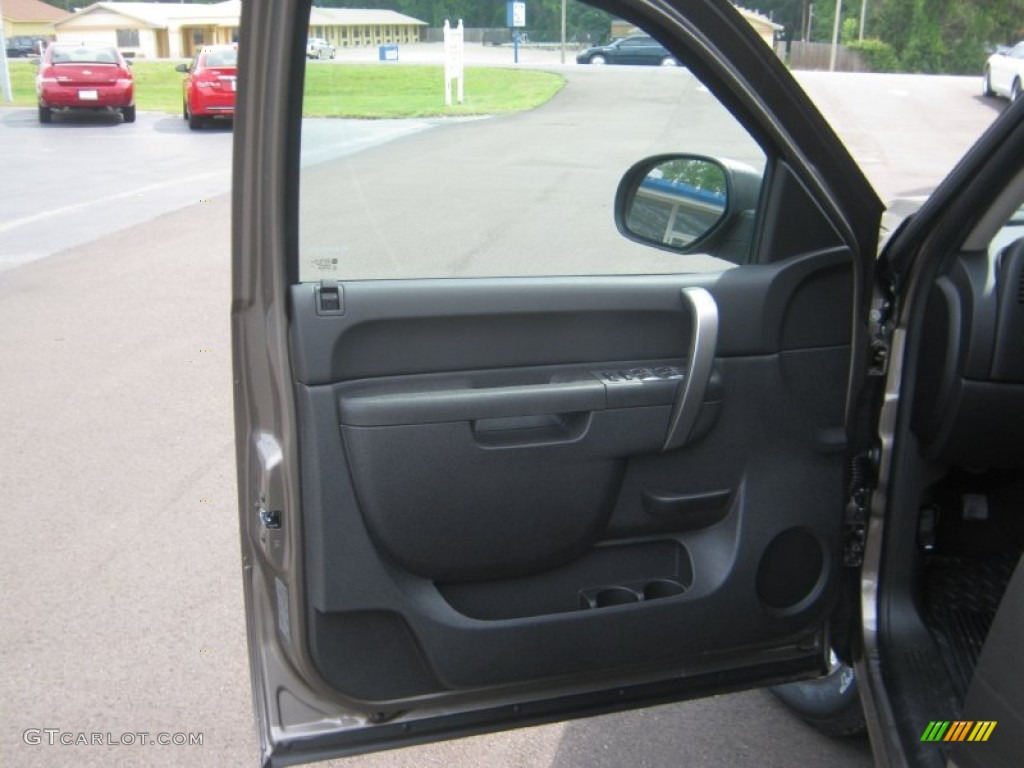 2012 Silverado 1500 LT Crew Cab 4x4 - Mocha Steel Metallic / Ebony photo #15