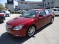 2009 Red Jewel Chevrolet Malibu LTZ Sedan  photo #2