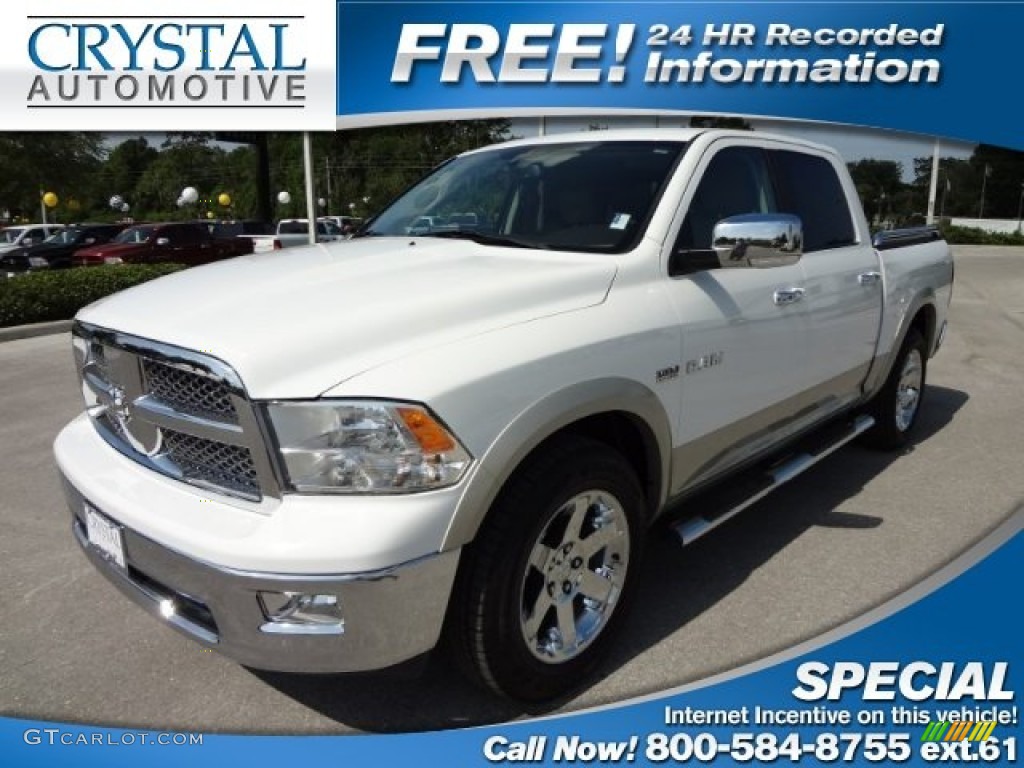 Stone White Dodge Ram 1500