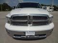 2010 Stone White Dodge Ram 1500 Laramie Crew Cab  photo #14