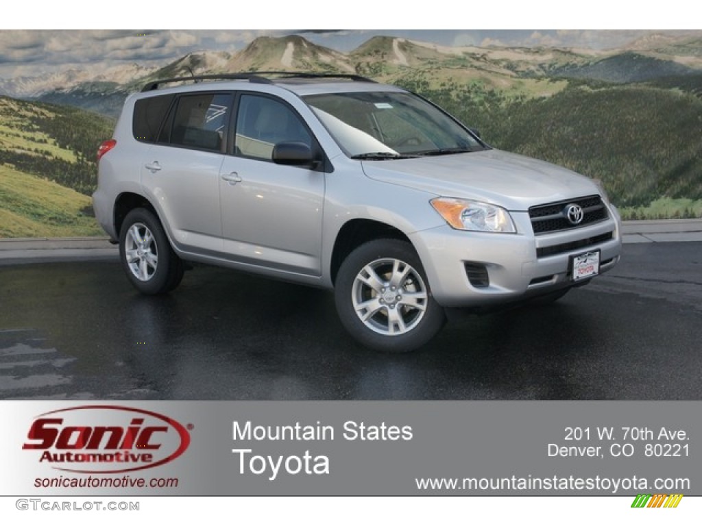 2012 RAV4 I4 4WD - Classic Silver Metallic / Ash photo #1