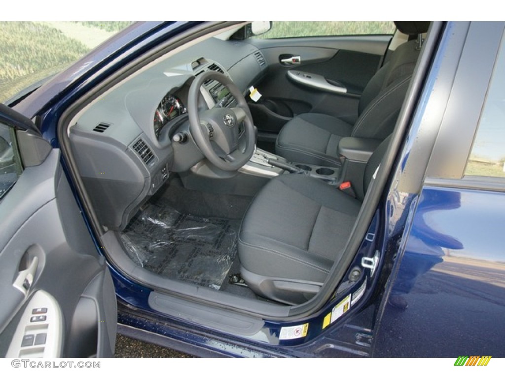 2012 Corolla S - Nautical Blue Metallic / Dark Charcoal photo #3