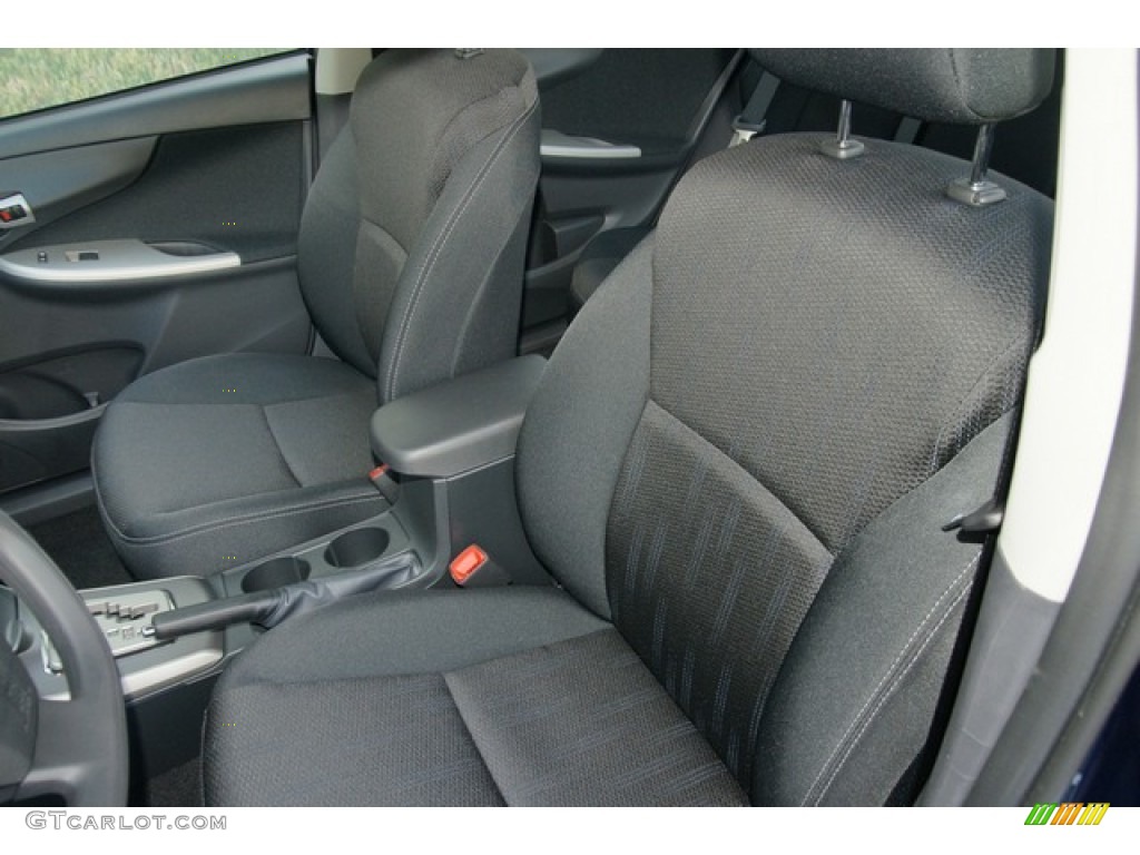 2012 Corolla S - Nautical Blue Metallic / Dark Charcoal photo #6