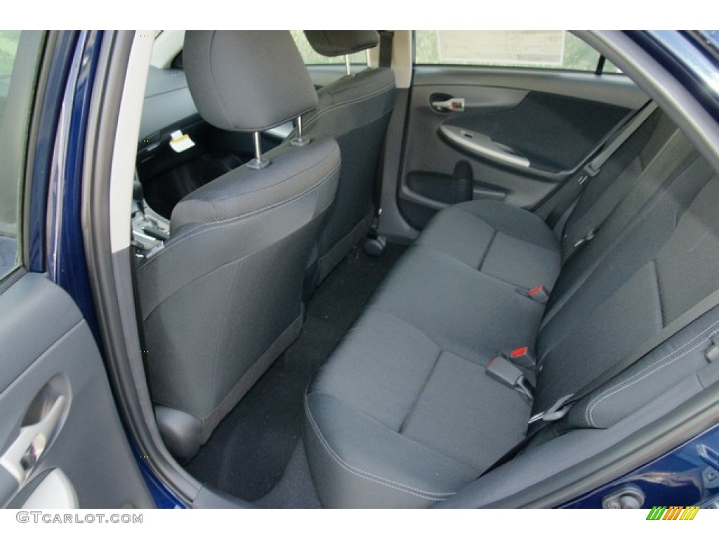 2012 Corolla S - Nautical Blue Metallic / Dark Charcoal photo #7