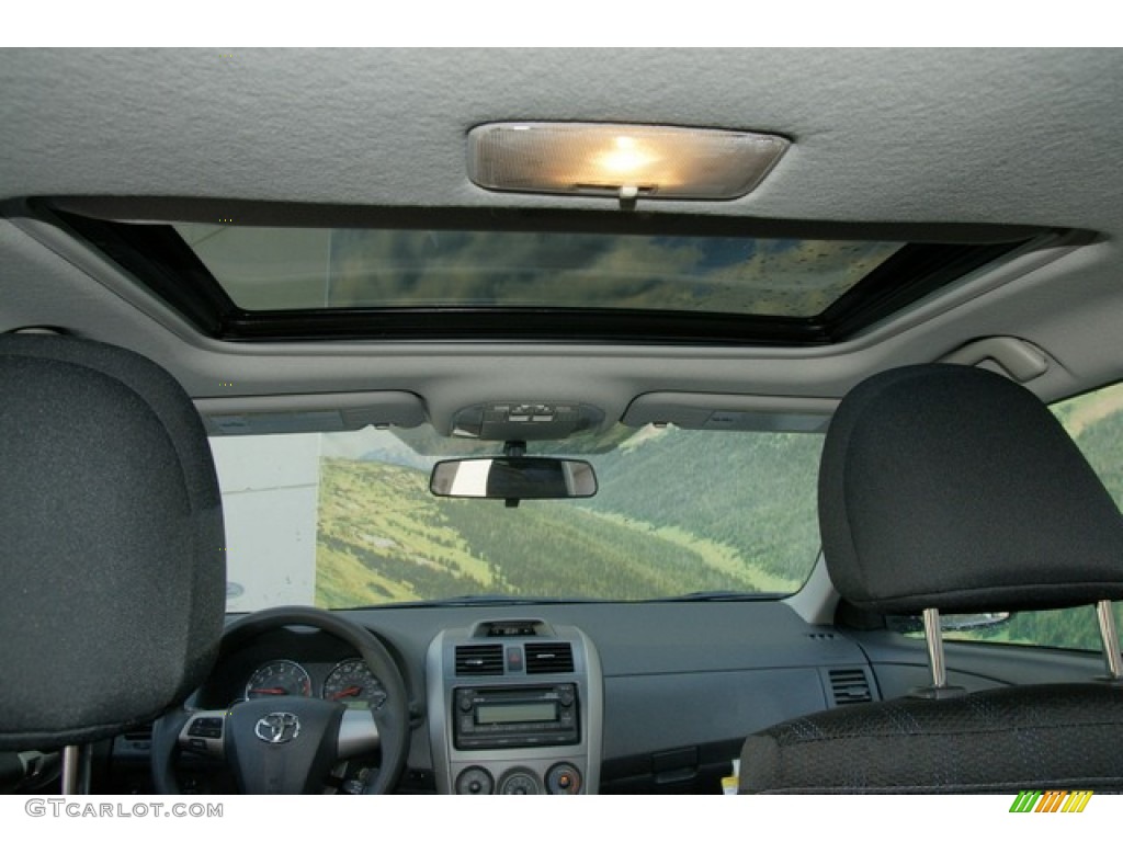 2012 Corolla S - Nautical Blue Metallic / Dark Charcoal photo #9