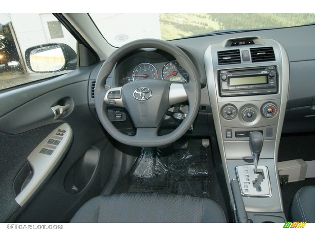 2012 Corolla S - Nautical Blue Metallic / Dark Charcoal photo #10
