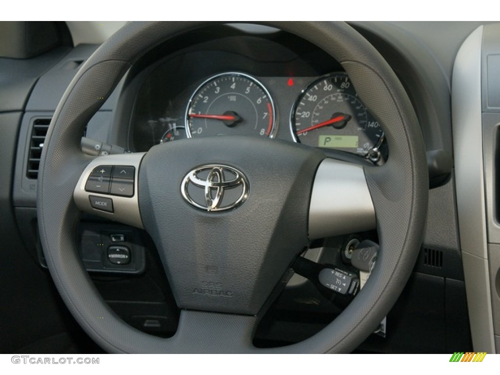 2012 Corolla S - Nautical Blue Metallic / Dark Charcoal photo #11