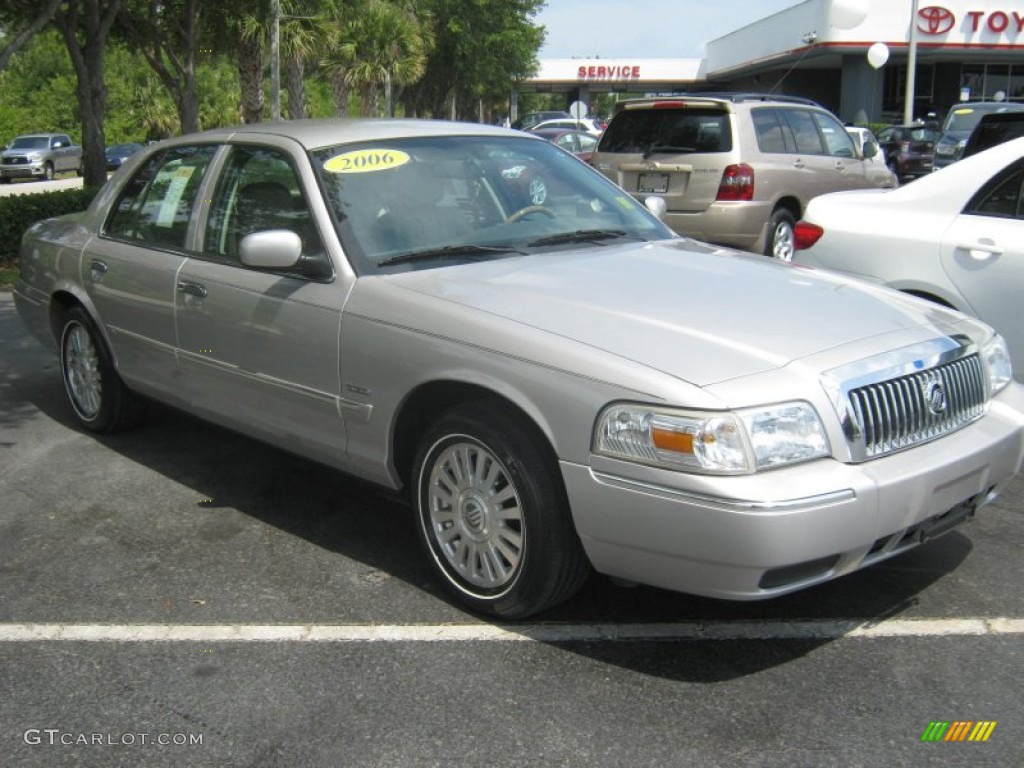 2006 Grand Marquis LS Ultimate - Silver Birch Metallic / Medium Light Stone photo #1