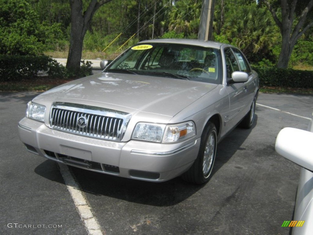 2006 Grand Marquis LS Ultimate - Silver Birch Metallic / Medium Light Stone photo #3