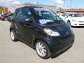 2008 Deep Black Smart fortwo passion cabriolet  photo #1