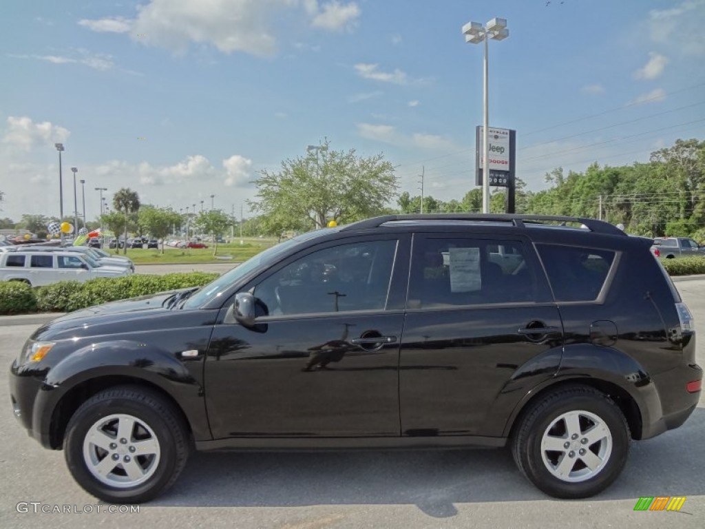 Labrador Black Pearl 2008 Mitsubishi Outlander ES Exterior Photo #63833809