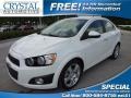 Summit White 2012 Chevrolet Sonic LTZ Sedan