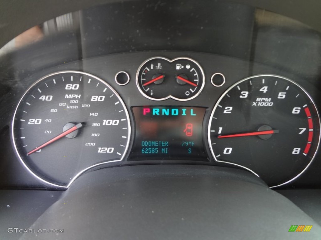 2009 Chevrolet Equinox LTZ AWD Gauges Photo #63834873