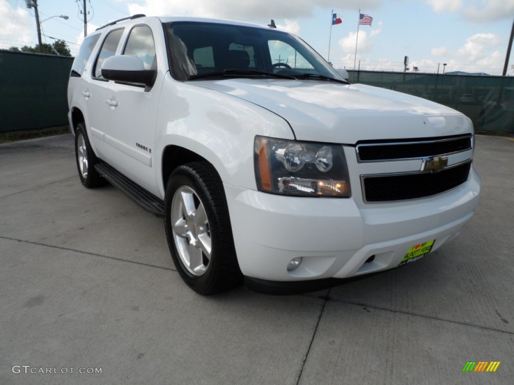 2007 Tahoe LT - Summit White / Ebony photo #1