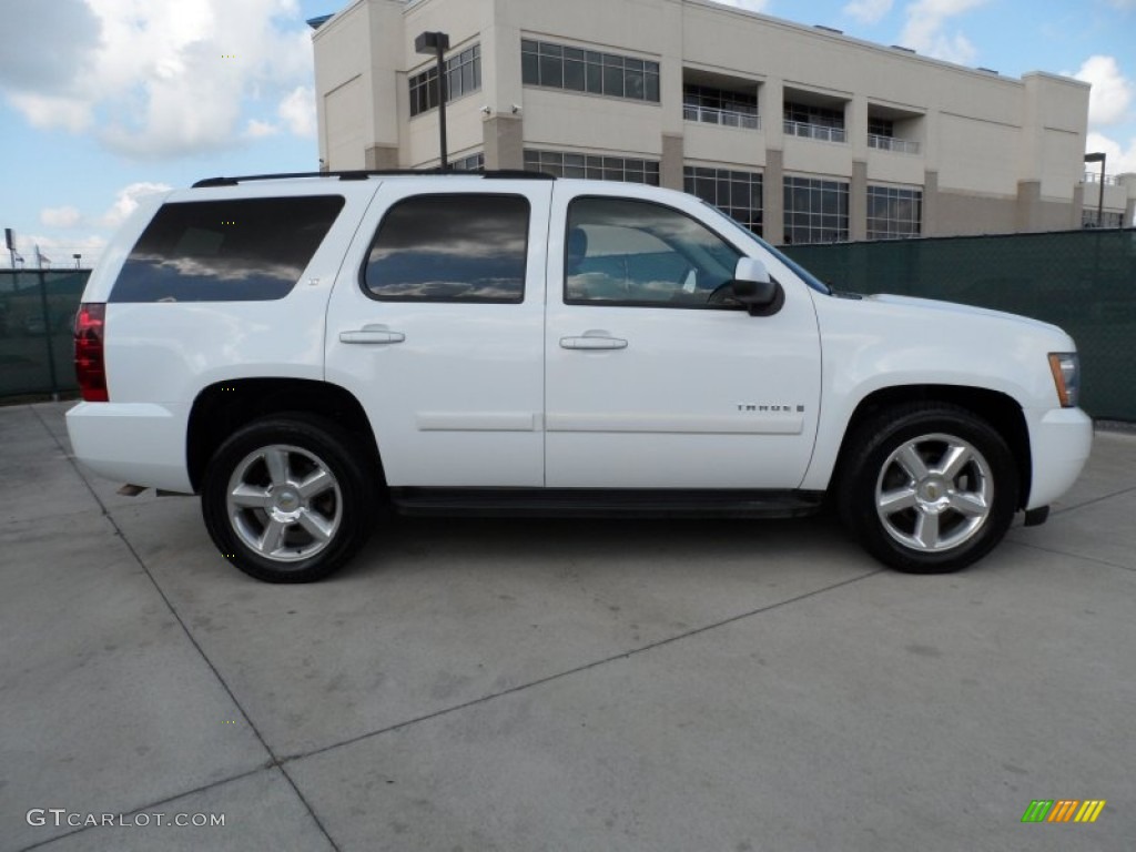 2007 Tahoe LT - Summit White / Ebony photo #2