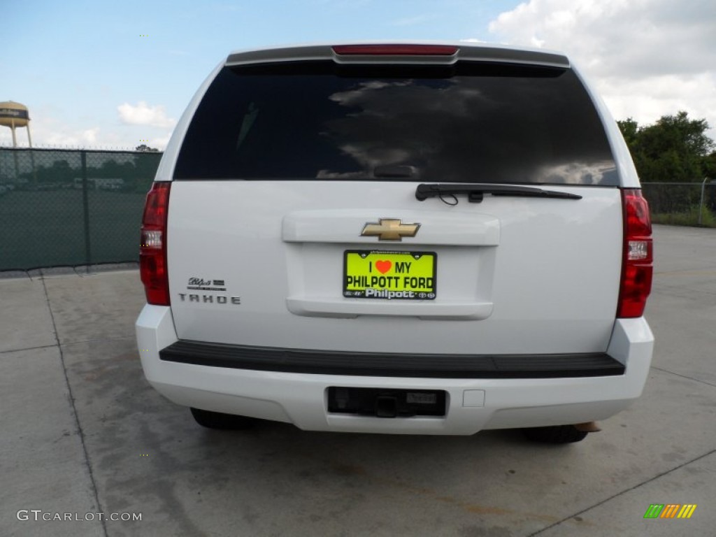 2007 Tahoe LT - Summit White / Ebony photo #4