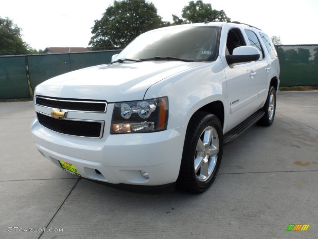 2007 Tahoe LT - Summit White / Ebony photo #7