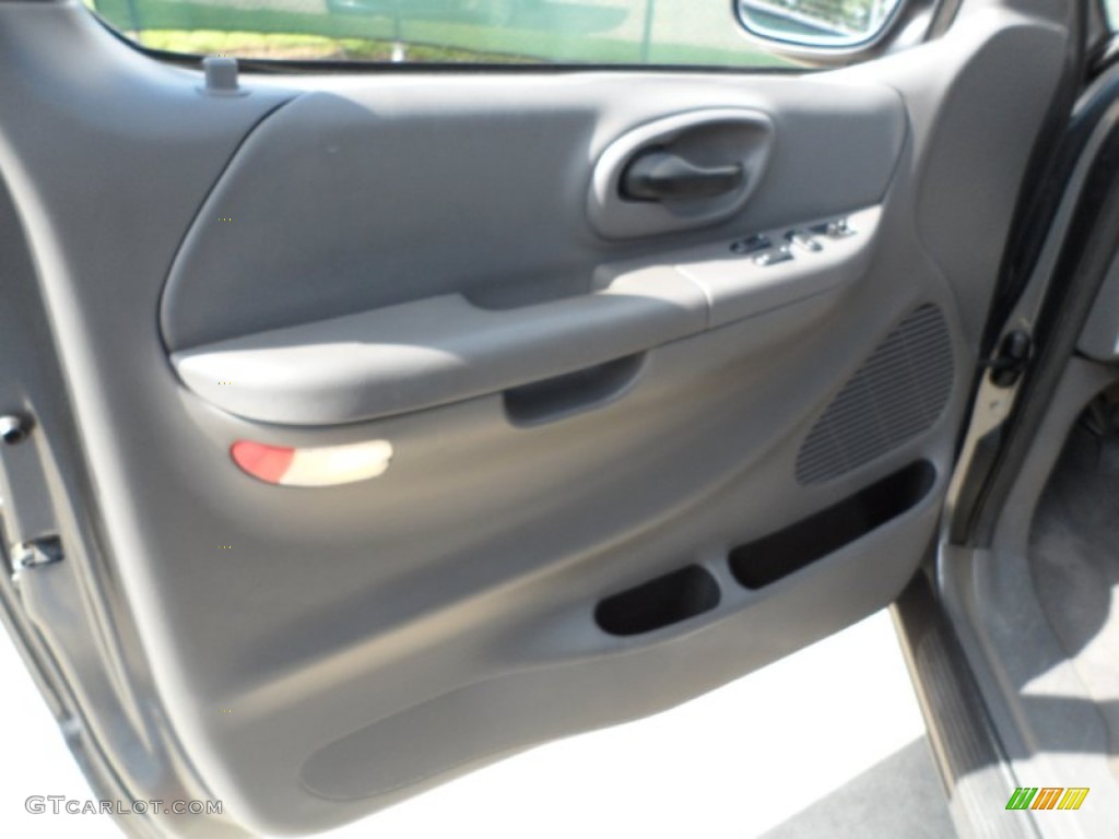 2002 F150 XLT SuperCab - Dark Shadow Grey Metallic / Dark Graphite photo #25