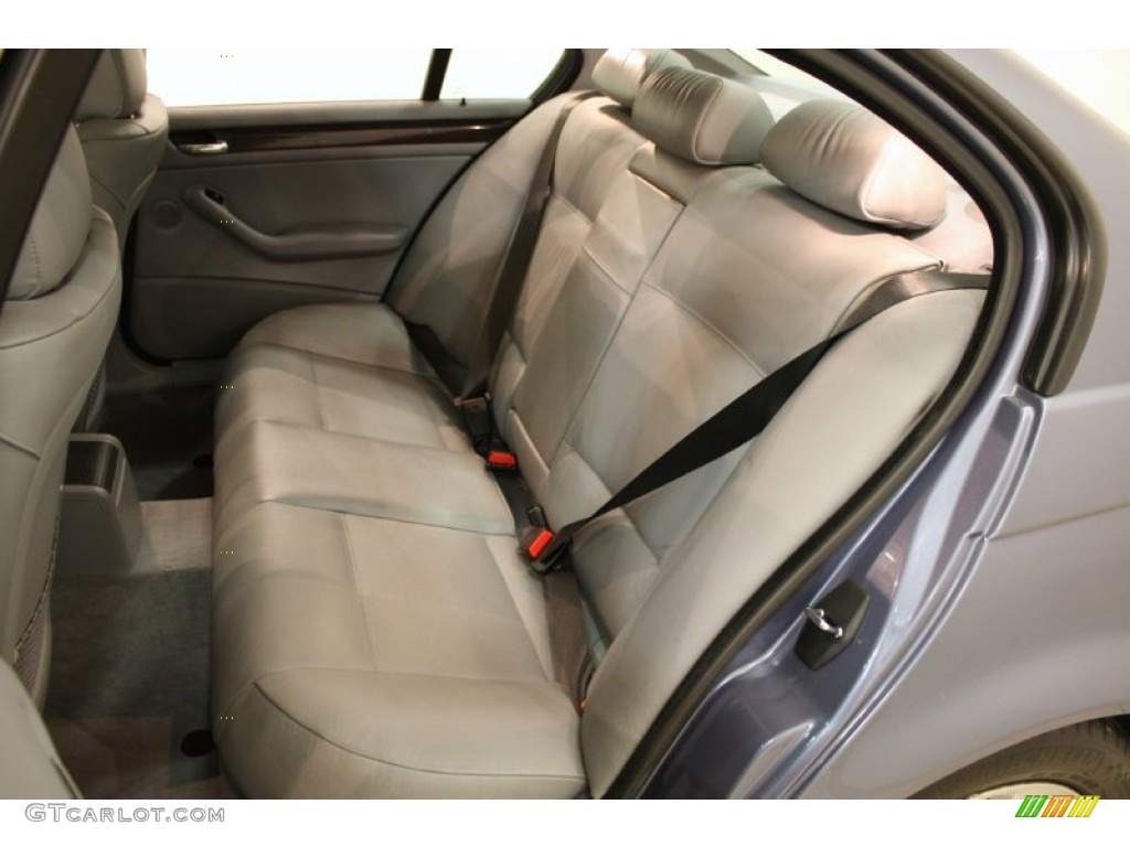 2003 3 Series 325i Sedan - Steel Blue Metallic / Grey photo #17