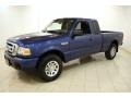 Vista Blue Metallic - Ranger XLT SuperCab 4x4 Photo No. 3