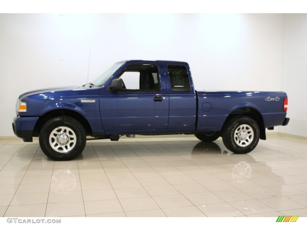 Vista Blue Metallic 2011 Ford Ranger XLT SuperCab 4x4 Exterior Photo #63837827