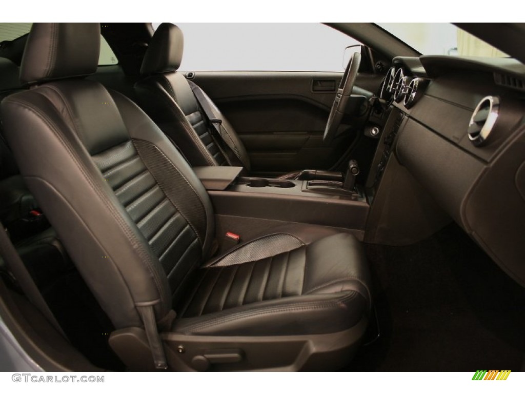 2005 Mustang V6 Premium Coupe - Windveil Blue Metallic / Dark Charcoal photo #13