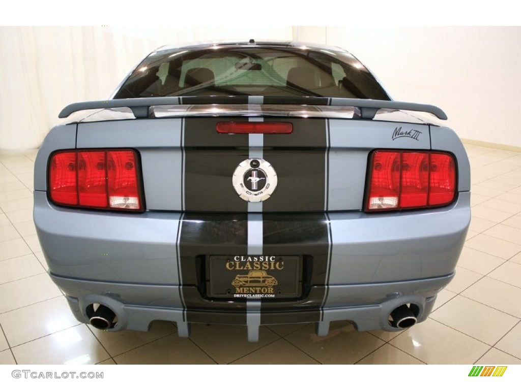 2005 Mustang V6 Premium Coupe - Windveil Blue Metallic / Dark Charcoal photo #17