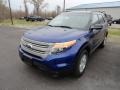 2013 Deep Impact Blue Metallic Ford Explorer EcoBoost  photo #1