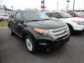 2013 Tuxedo Black Metallic Ford Explorer XLT 4WD  photo #3